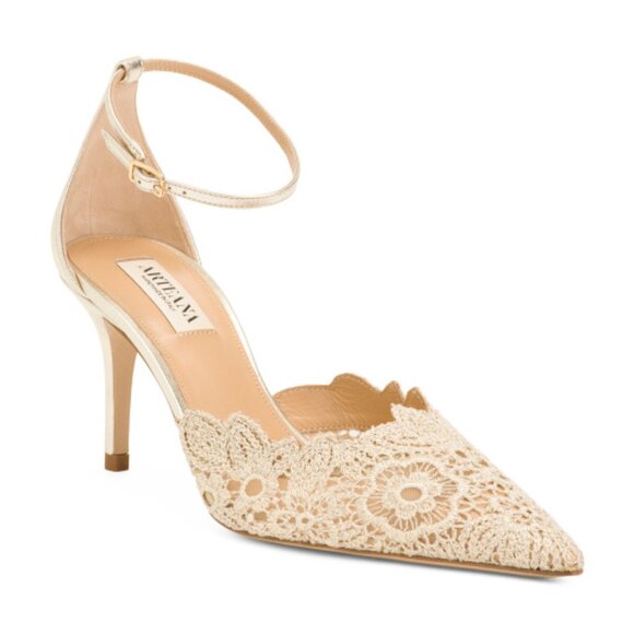 ARTEANA Handmade In Italy Amalfi 75 Dorsay Heels - Picture 1 of 3